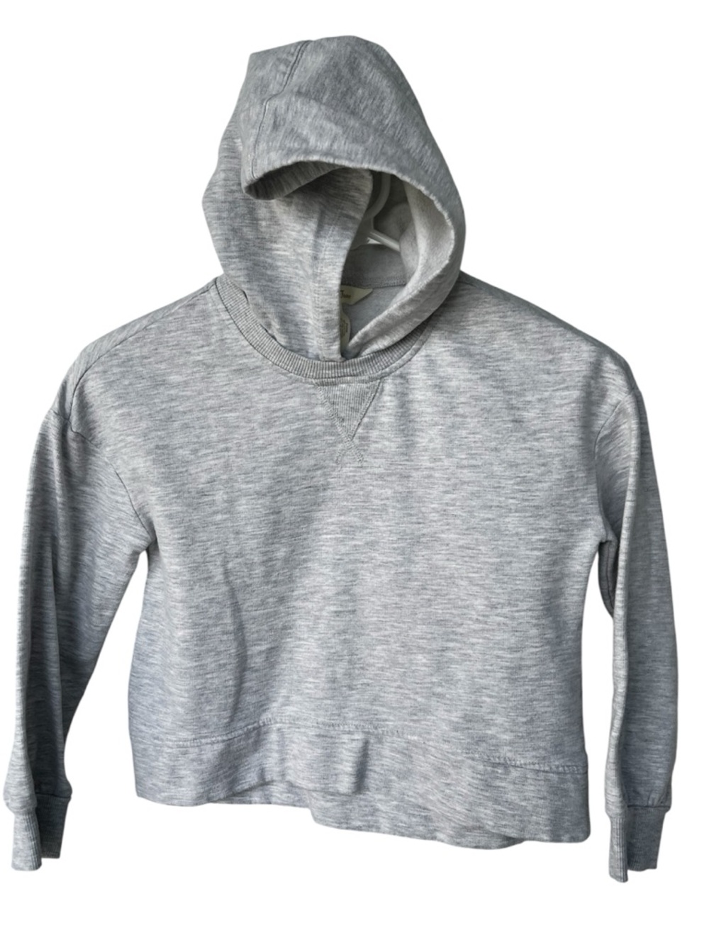 Matilda Jane Alisha Just Imagine Heathered Gray Girl’s Cropped Hoodie Size 8